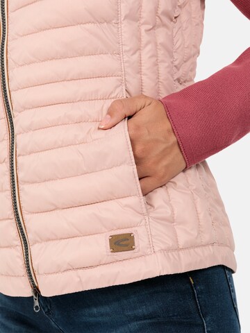 CAMEL ACTIVE Vest in Pink