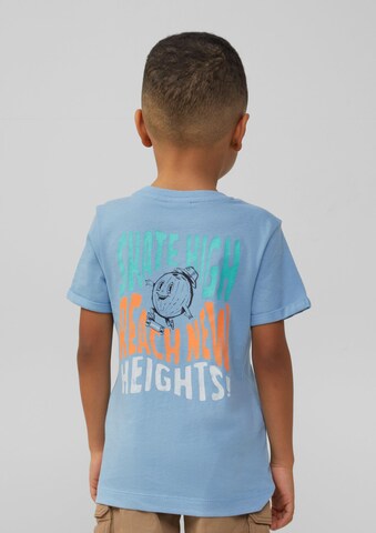 s.Oliver Shirt in Blauw: voorkant