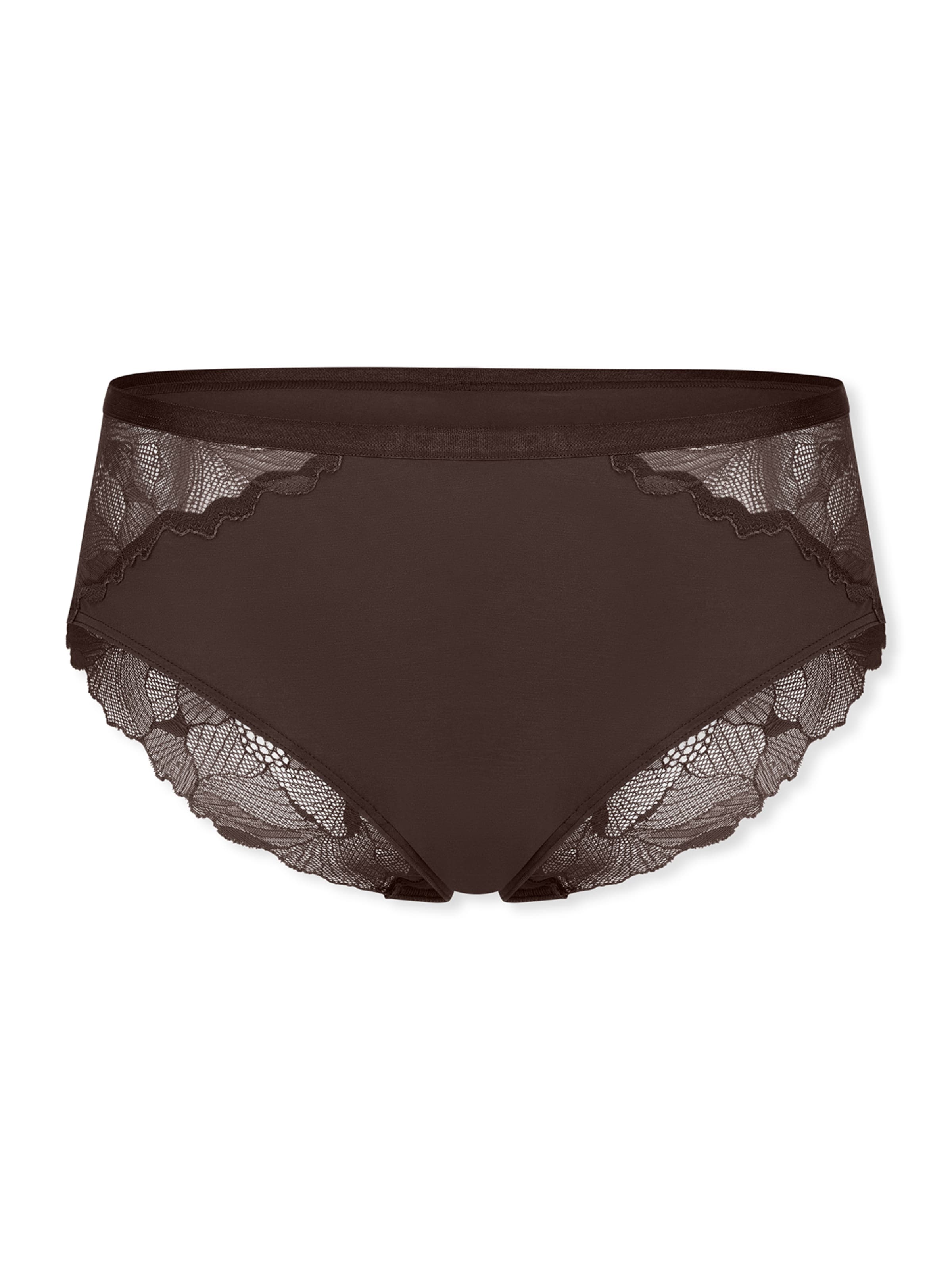 SCHIESSER Panty ' Unique Premium ' in Braun: Vorderseite
