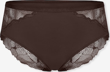 SCHIESSER Panty ' Unique Premium ' in Braun: Vorderseite