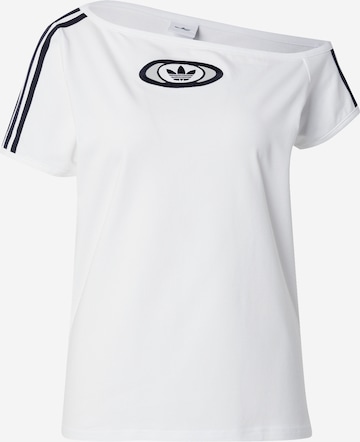 ADIDAS ORIGINALS Футболка в Белый: спереди