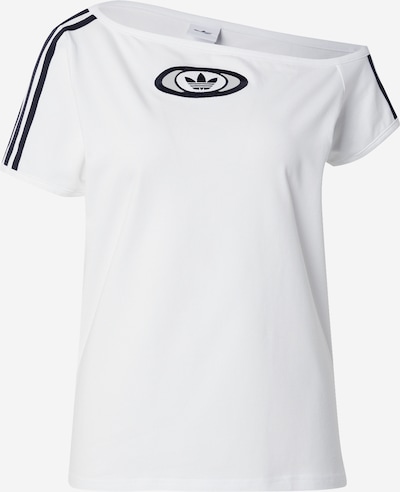 ADIDAS ORIGINALS Shirt in de kleur Zwart / Wit, Productweergave
