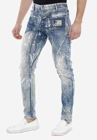 CIPO & BAXX Slimfit Jeans in Blauw