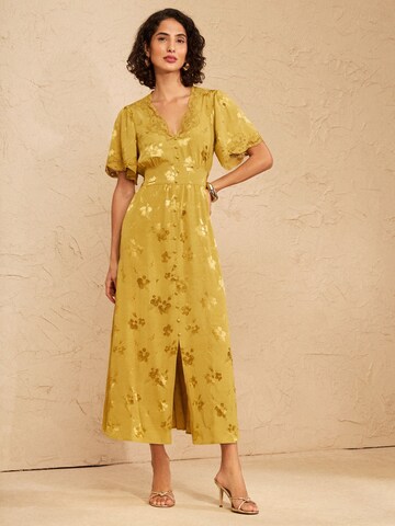 love & roses - Vestido de verano en amarillo