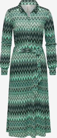 Ragwear Kleid 'Plantee' in Grün: Vorderseite