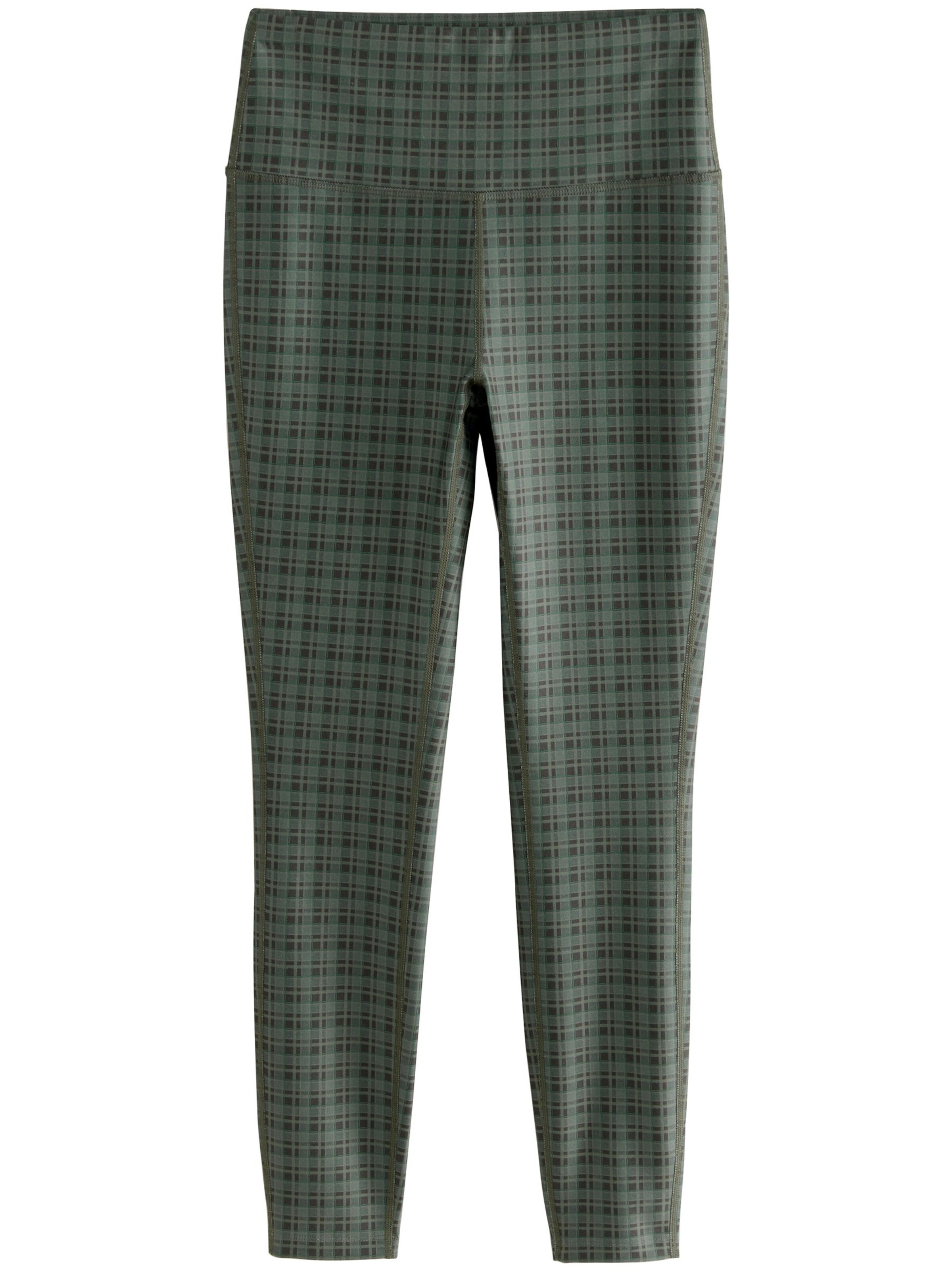 Next Skinny Leggings in Green: front