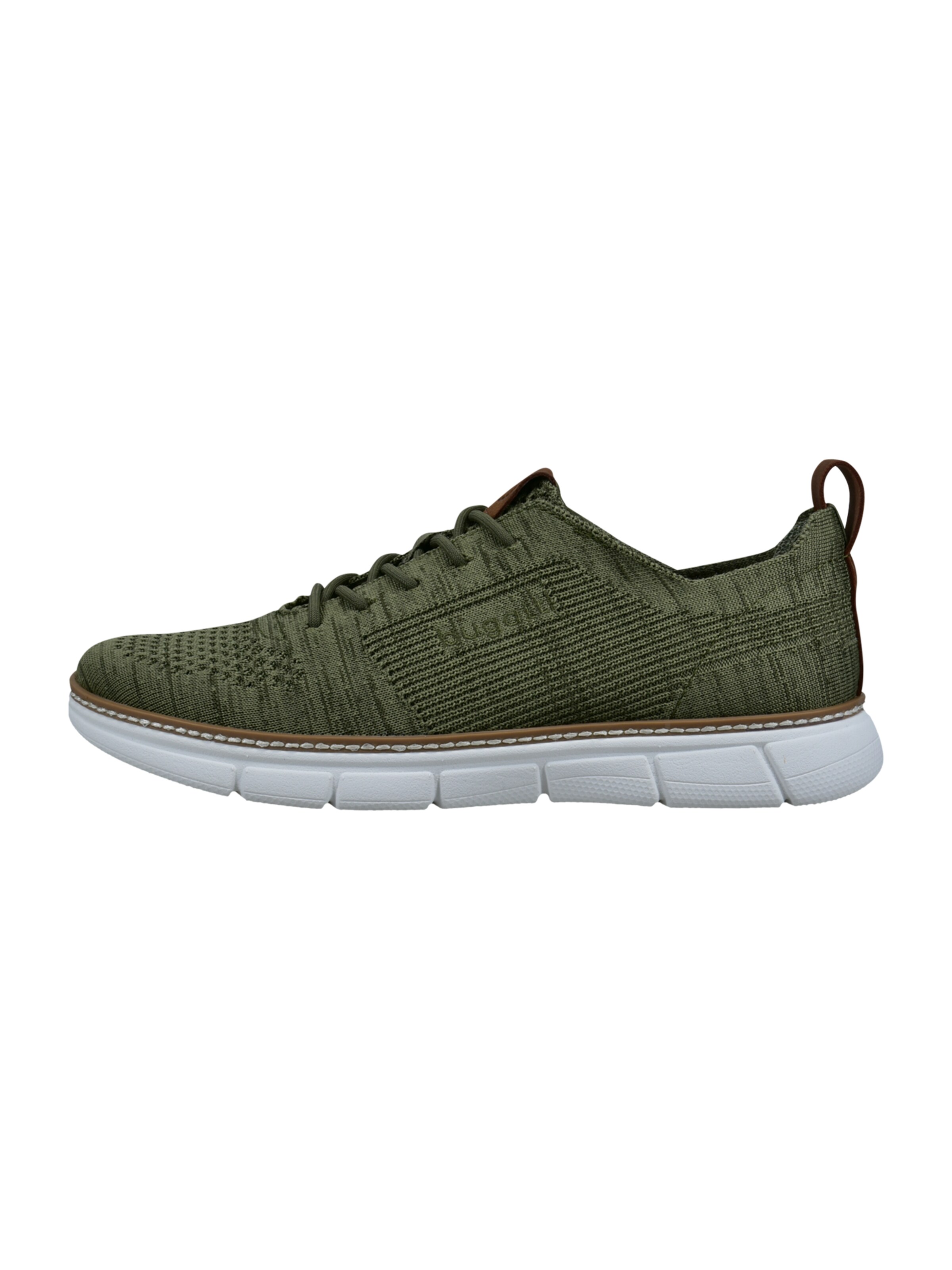 Baskets basses bugatti en vert