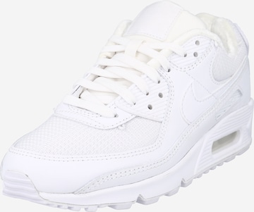 Nike Sportswear Matalavartiset tennarit 'AIR MAX 90 PRM' värissä valkoinen: edessä