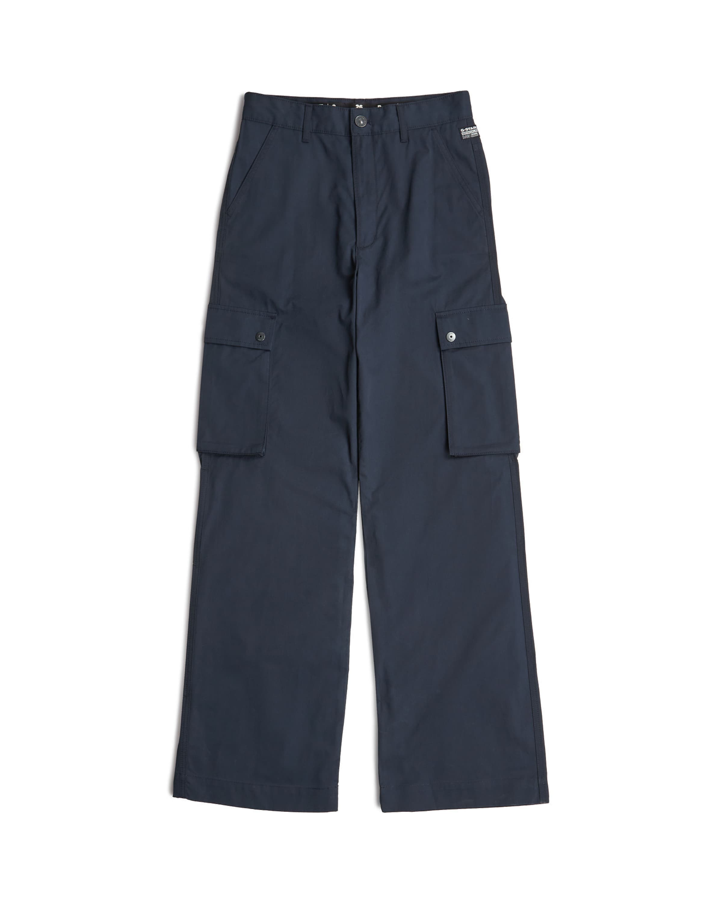 G-STAR Regular Cargo trousers in Blue: front