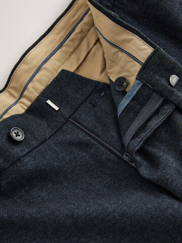 Next Normální Kalhoty s puky – modrá