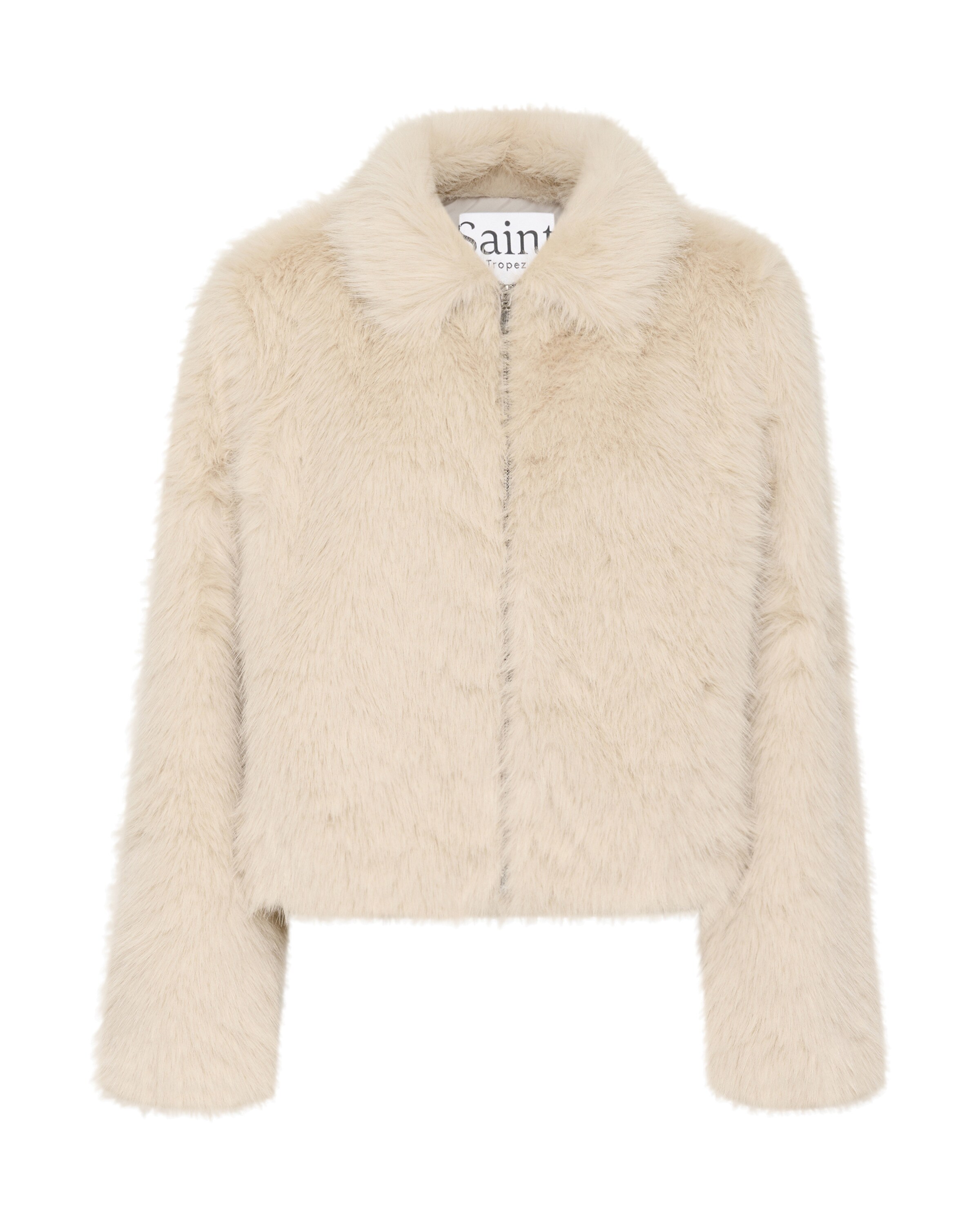 SAINT TROPEZ Vinterjakke 'Zaseline' i beige: forside