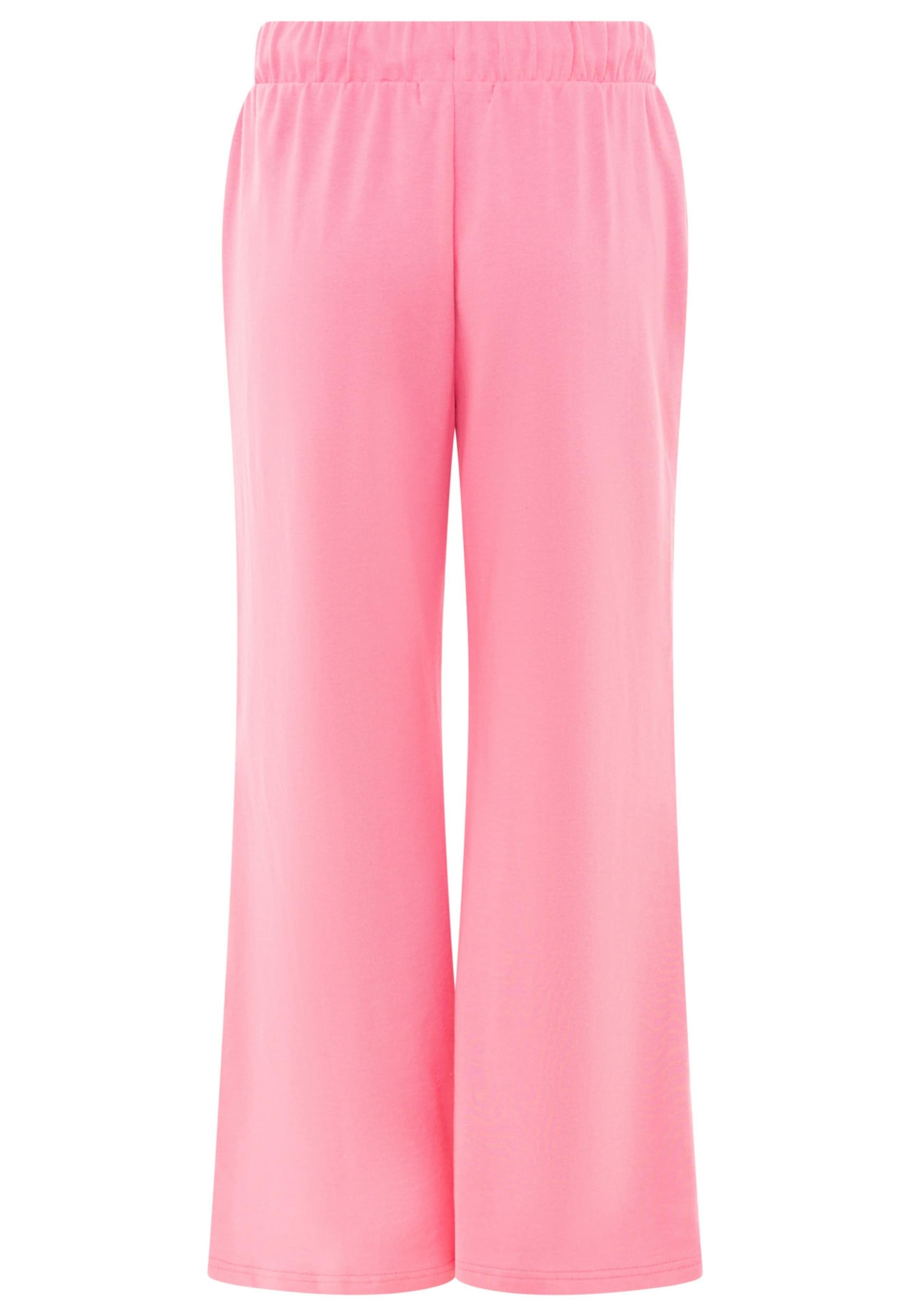 Regular Pantalon Zwillingsherz en rose