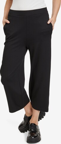 Wide Leg Pantalon Cartoon en noir : devant