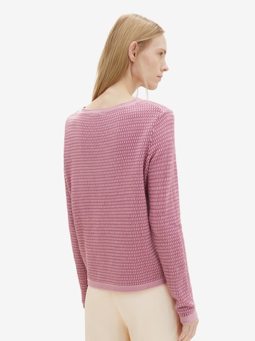 TOM TAILOR Sweater in Pink