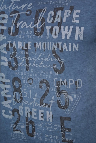 CAMP DAVID Футболка 'Paragliding Cape Town' в Синий