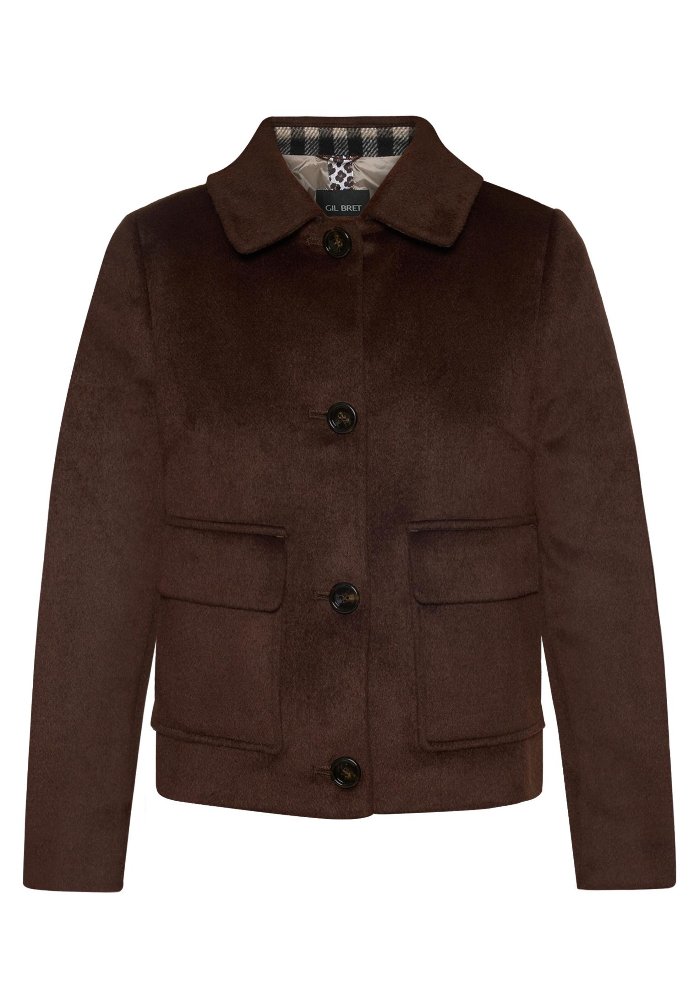 GIL BRET Jacke in Braun: Vorderseite