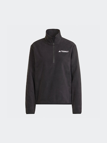 ADIDAS TERREX Sports sweater 'Essentials' in Black: front