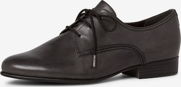 Chaussure à lacets TAMARIS en gris : devant