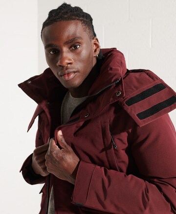 Superdry Tussenjas 'Everest' in Rood