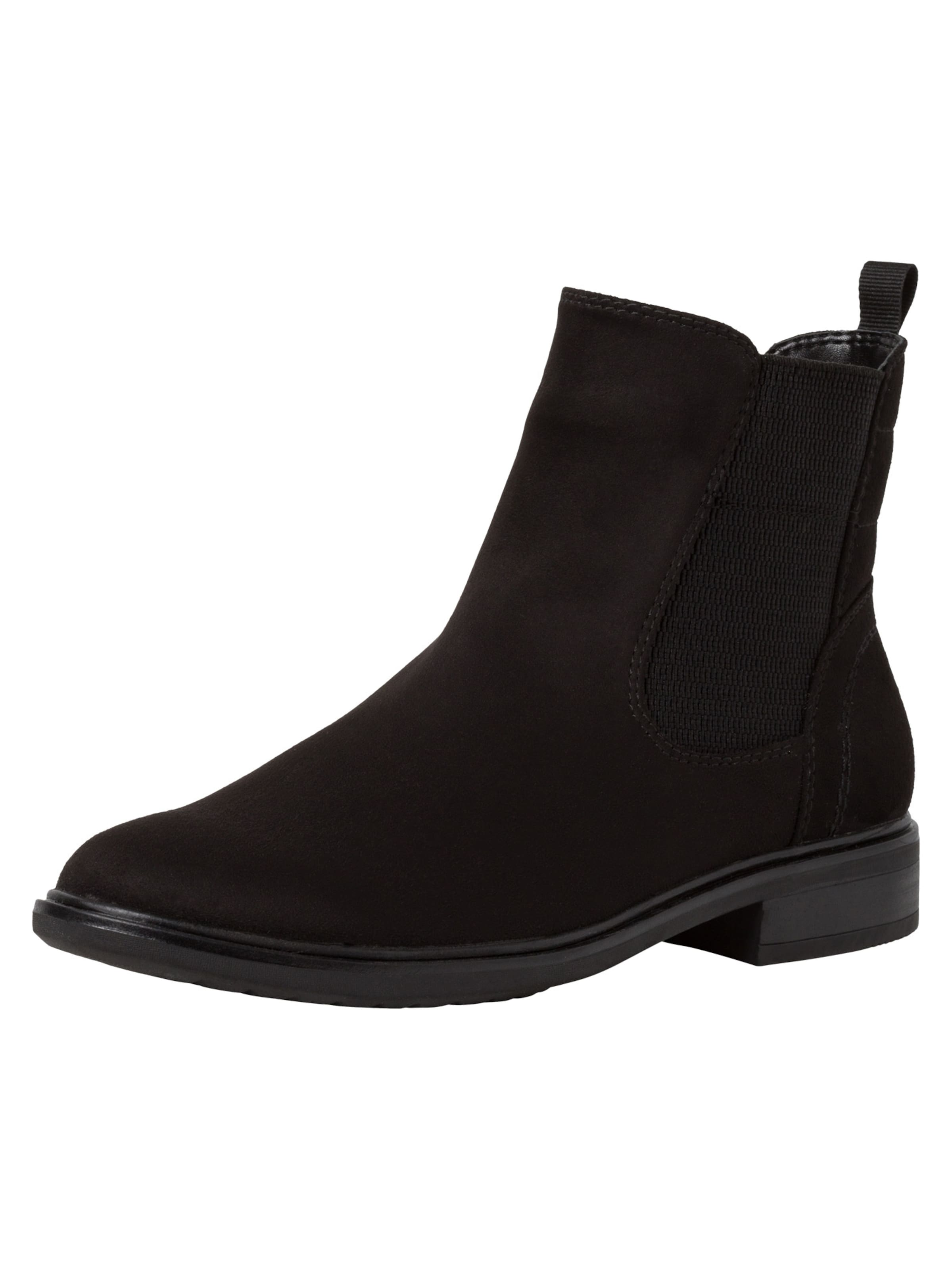 JANA Chelsea Boot in Schwarz: Vorderseite