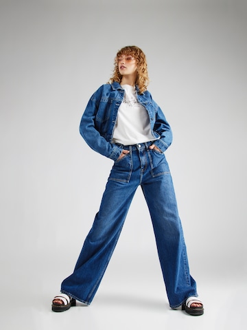 Pepe Jeans Wide Leg Jeans i blå