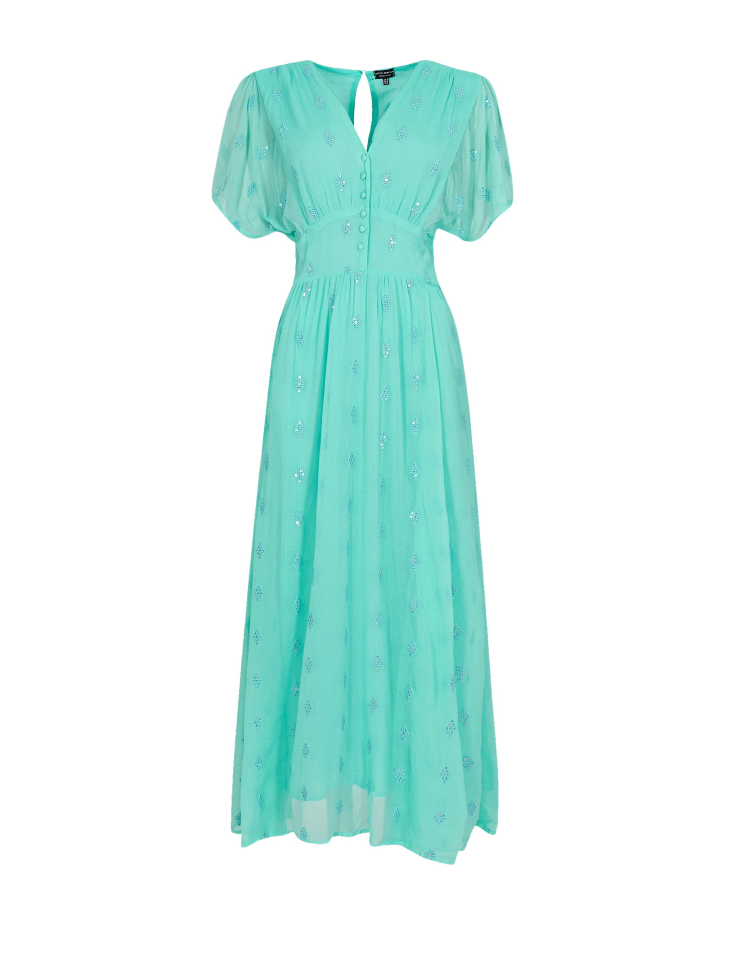 South Beach Kjole i grøn: forside