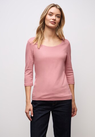 STREET ONE Shirt in Pink: front