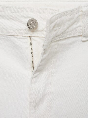 MANGO Wide Leg Jeans 'Catherin' in Weiß