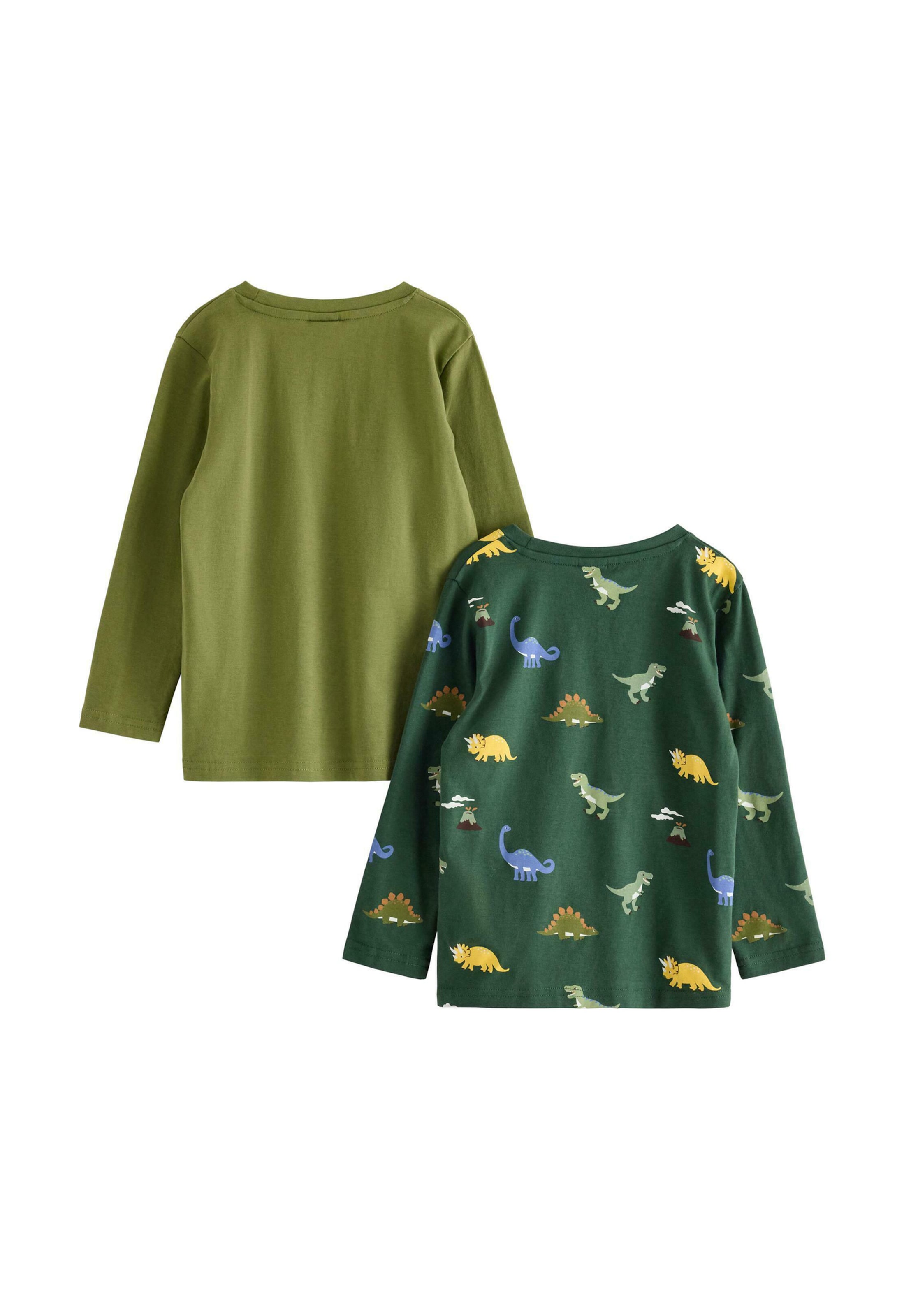 Lindex - Camiseta 'Dino' en verde