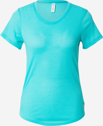 UNDER ARMOUR Functioneel shirt 'Streaker' in Blauw: voorkant