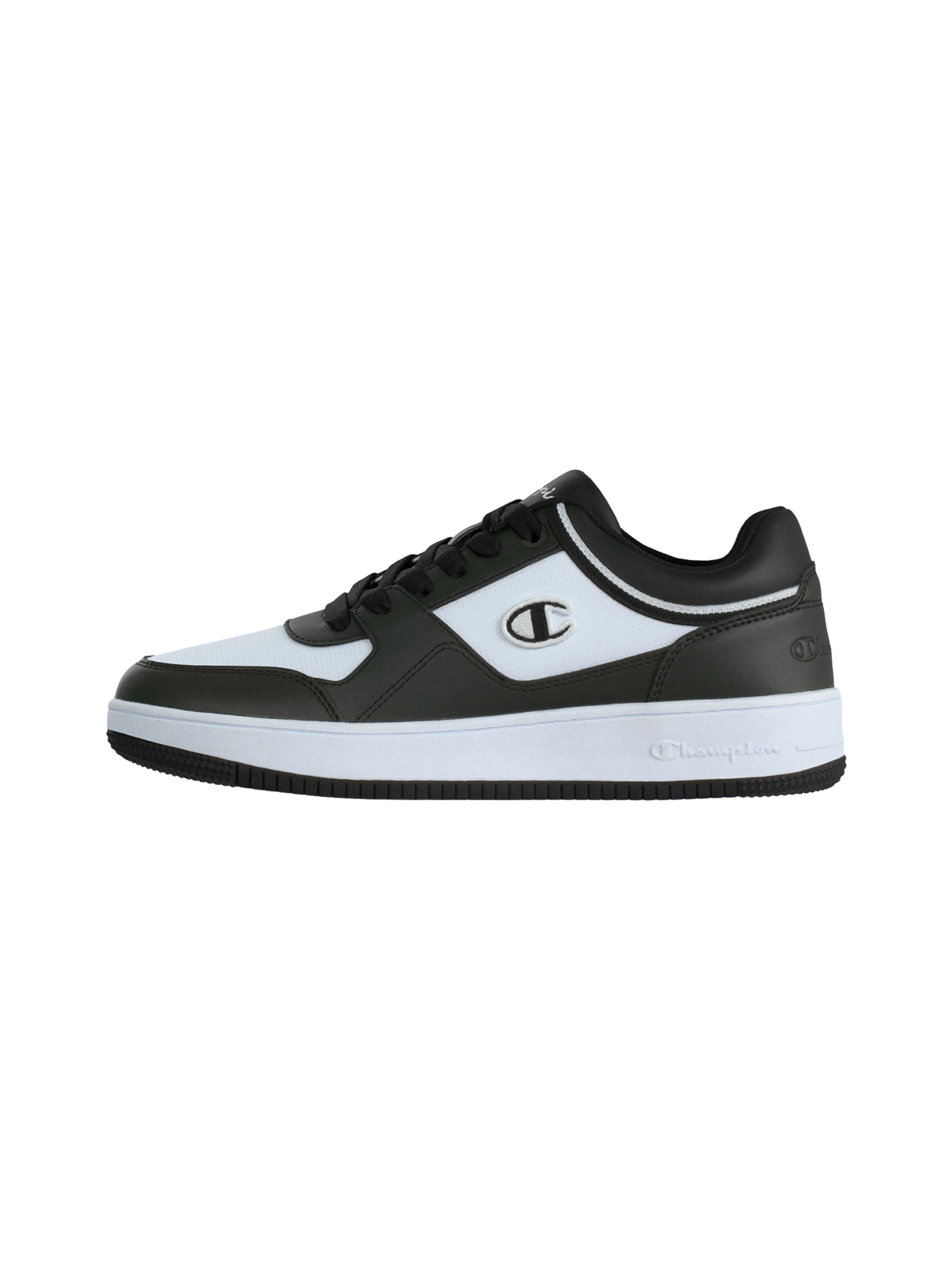 Champion Authentic Athletic Apparel Låg sneaker 'REBOUND' i vit: framsida