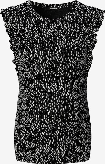Supermom T-shirt en noir / blanc, Vue avec produit