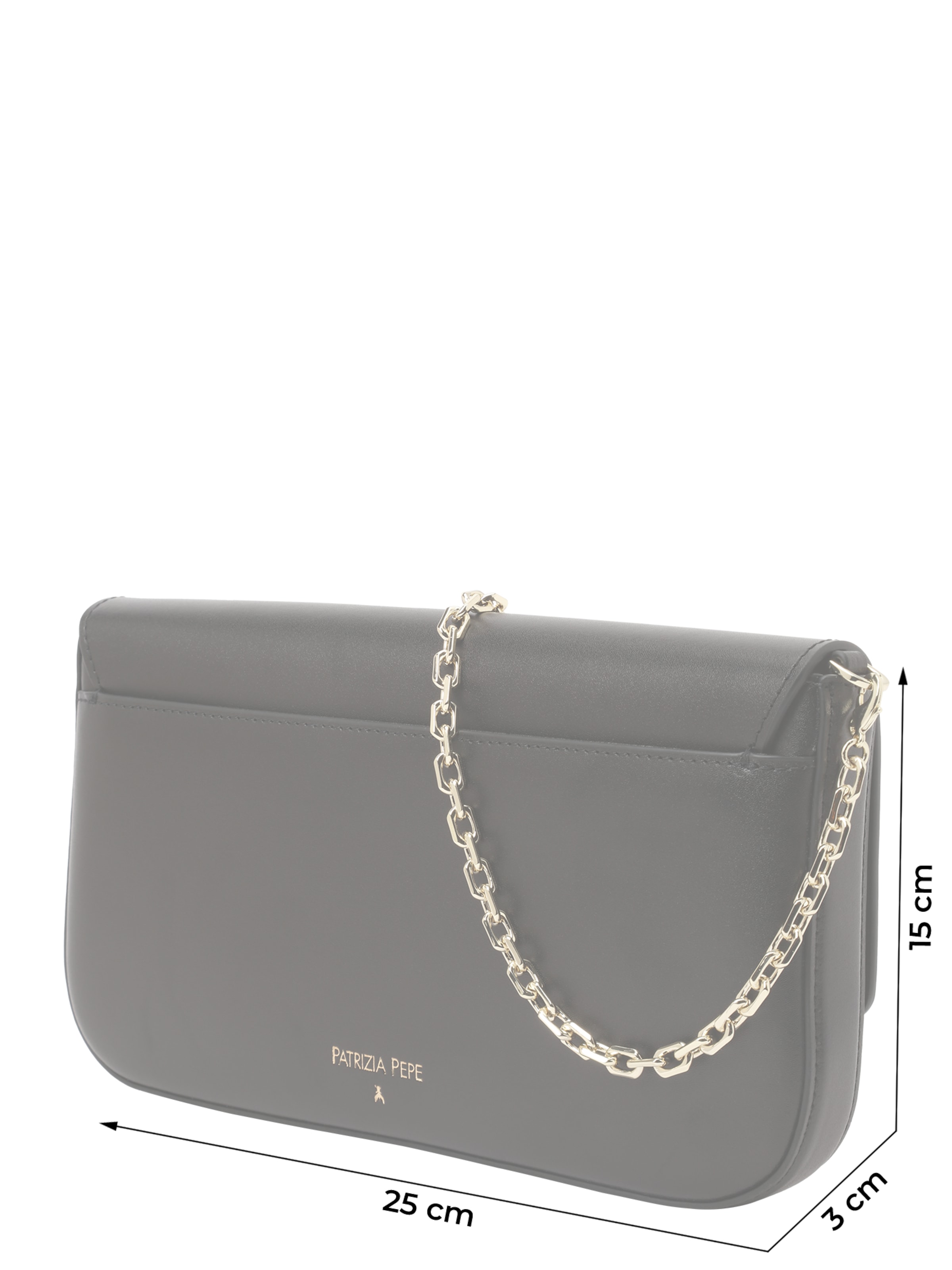 PATRIZIA PEPE Axelremsväska i svart