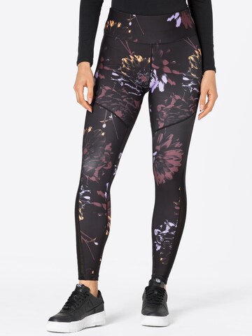 Skinny Pantalon de sport 'Emo' ONLY PLAY en noir : devant