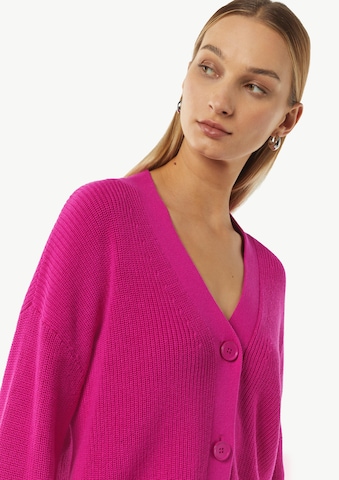 comma casual identity Gebreid vest in Roze
