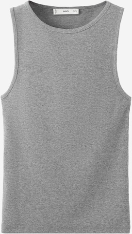 MANGO Top 'BONI' in Grijs: voorkant