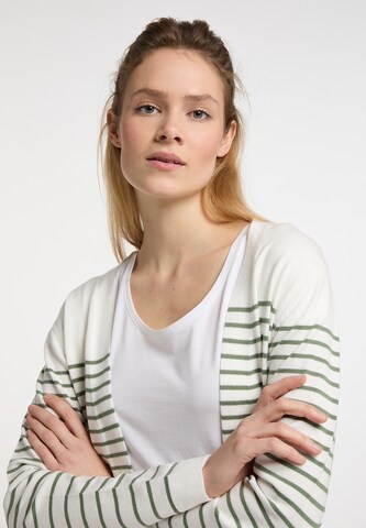 Cardigan 'Kilata' DreiMaster Maritim en blanc