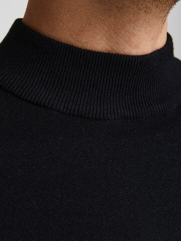 JACK & JONES Sweter w kolorze czarny