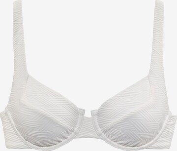 T-shirt Top per bikini di SUNSEEKER in bianco: frontale