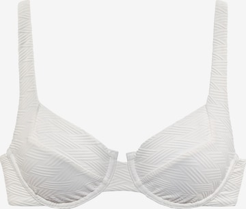 SUNSEEKER T-shirtbehå Bikiniöverdel i vit: framsida