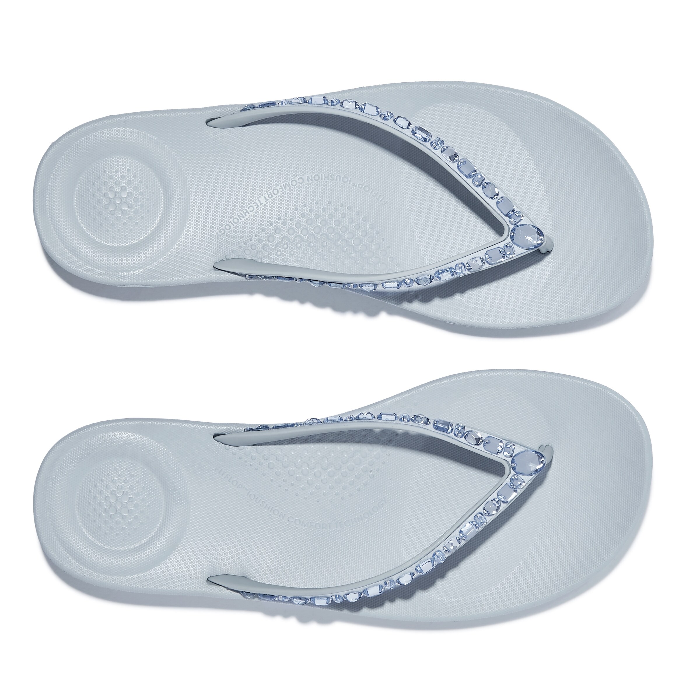 FitFlop T-Bar Sandals in Blue