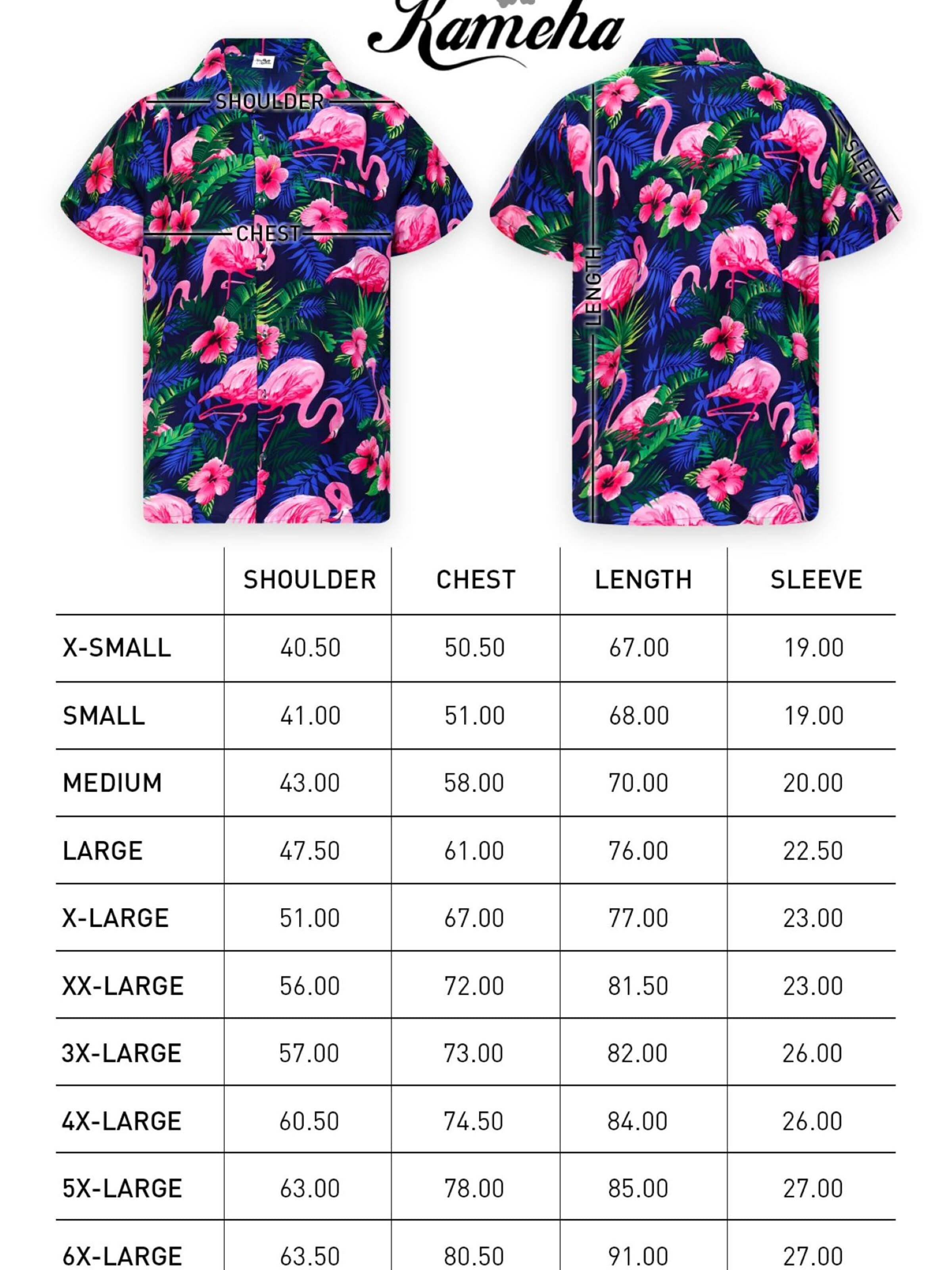 Maglietta 'Flamingo Flowers' di King Kameha in blu