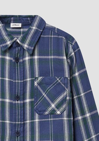 s.Oliver Regular Fit Hemd in Blau