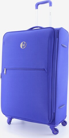 ELLE Suitcase 'Mode' in Blue: front