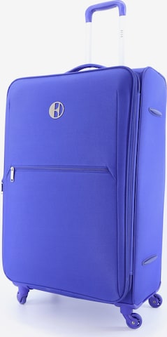 ELLE Suitcase 'Mode' in Blue: front