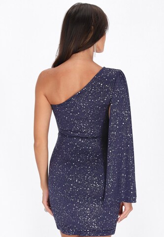 faina Cocktailjurk in Blauw