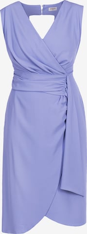 Robe 'Florence' Karko en violet : devant