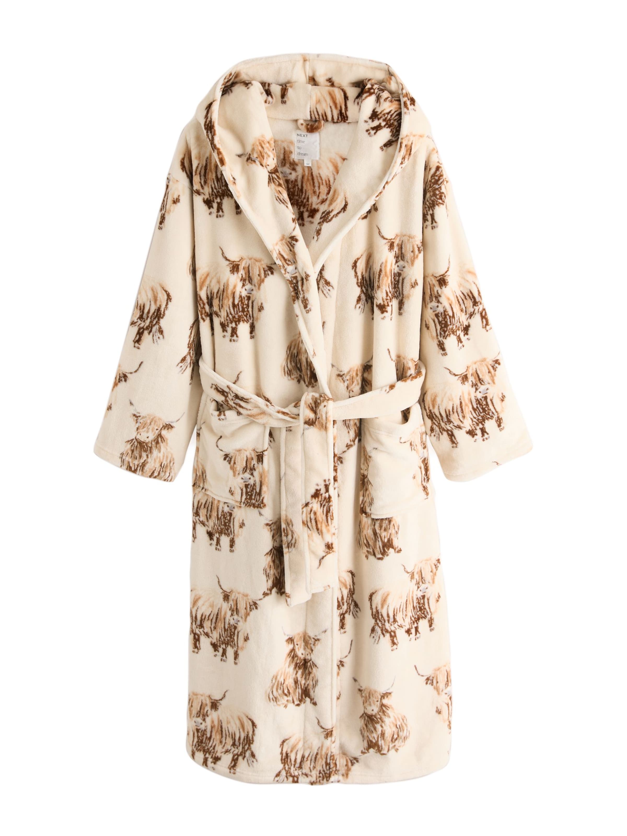 Accappatoio lungo di Next in beige: frontale