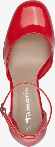 Décolleté sling di TAMARIS in rosso