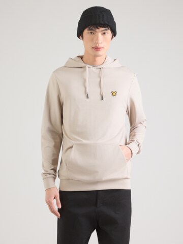 Felpa di Lyle & Scott in beige: frontale